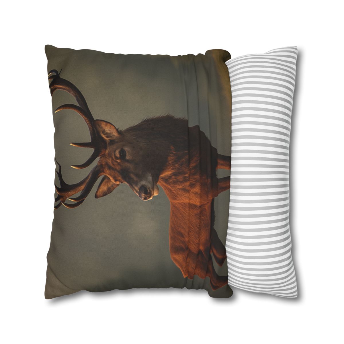 Red Deer Dawn Majesty designer print pillow cases