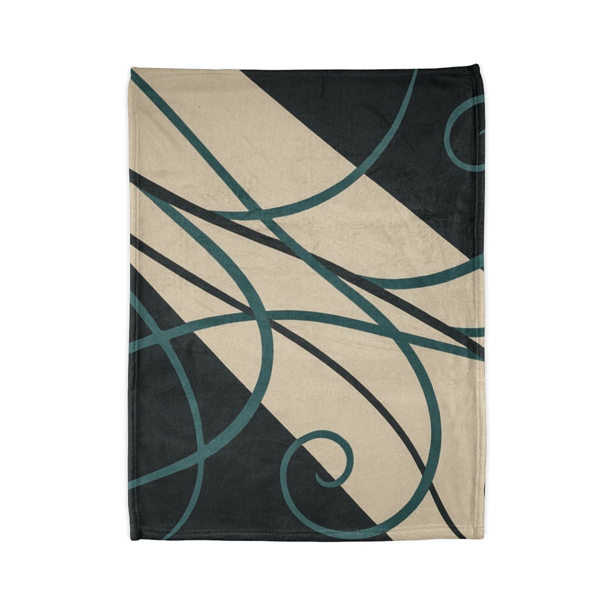 Tendril Motion Study stylish throw blankets