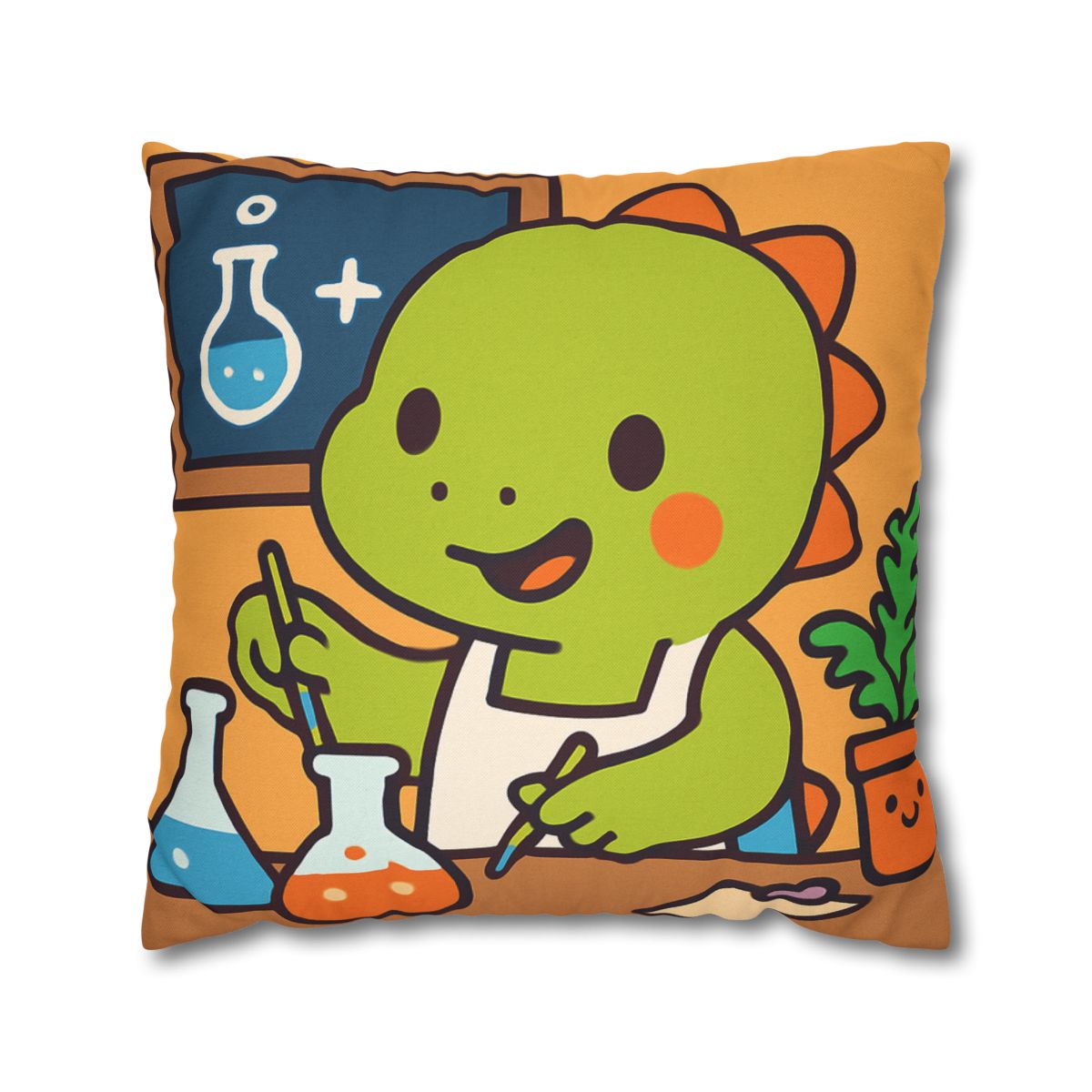 Dino Science Lab stylish decorative pillowcases