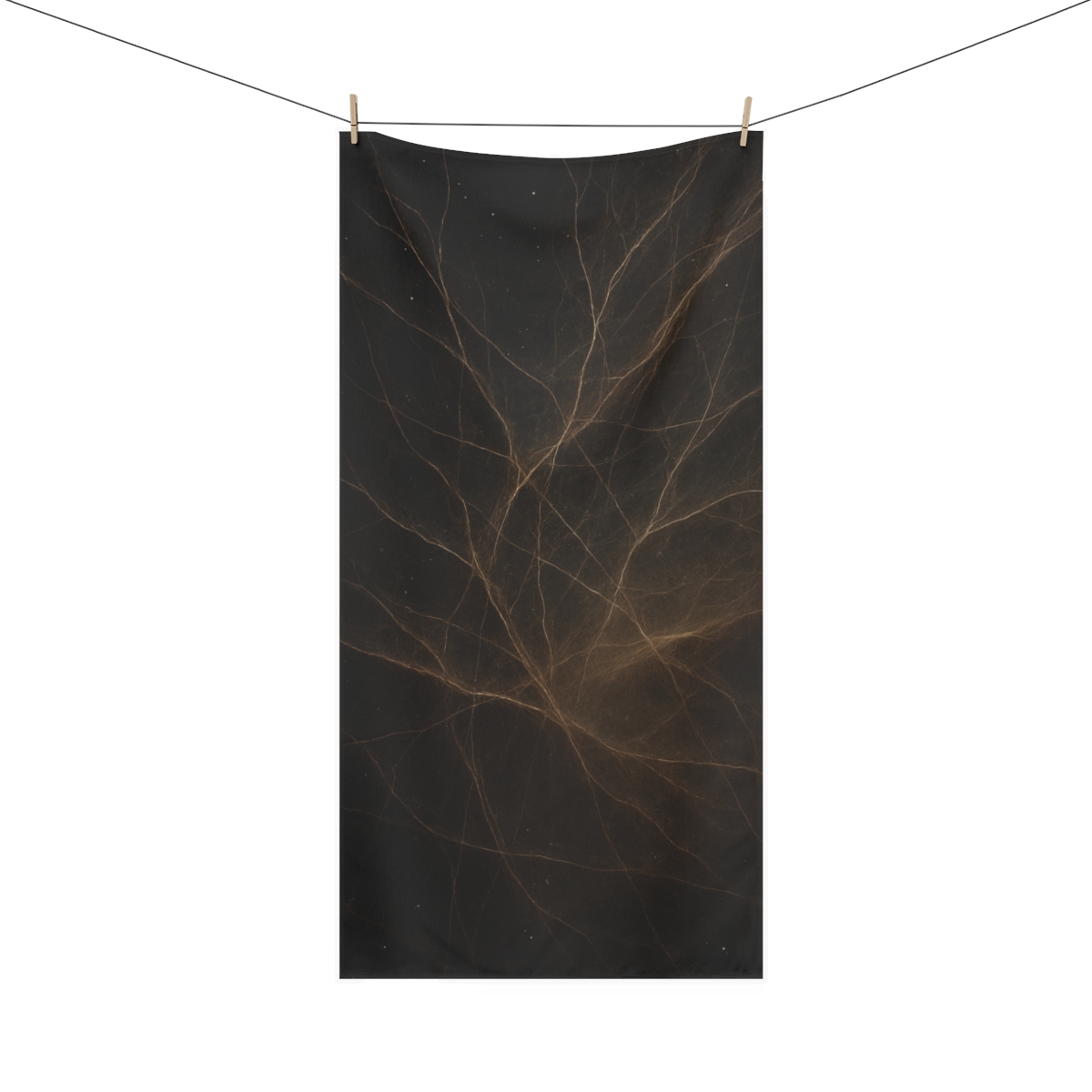 Dust Filament Atlas designer printed towels
