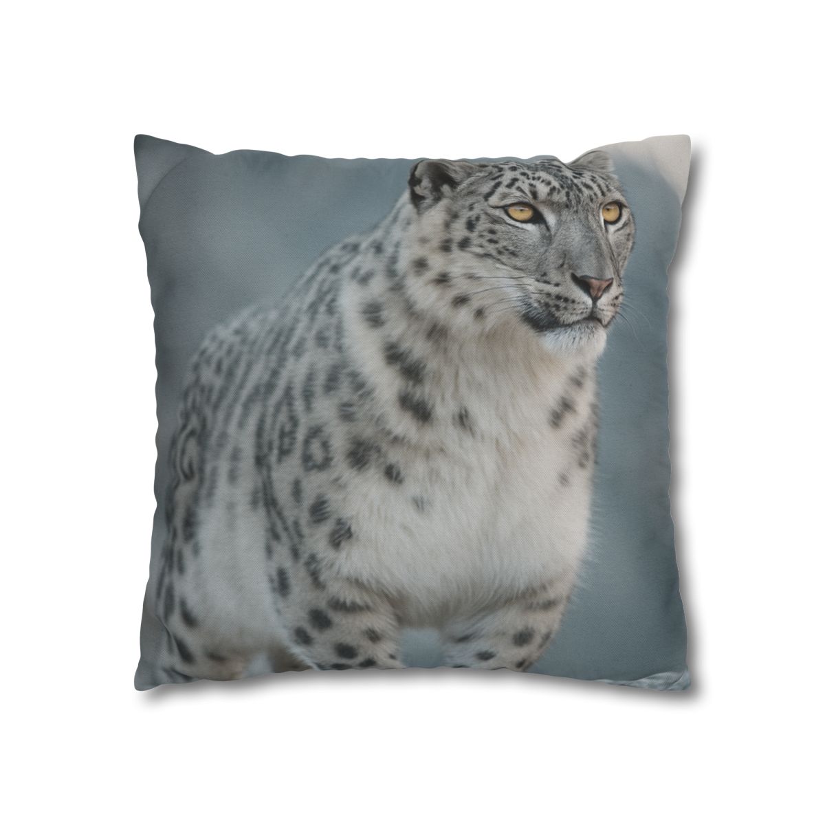 Ridge Phantom Snow Leopard custom pillow cases