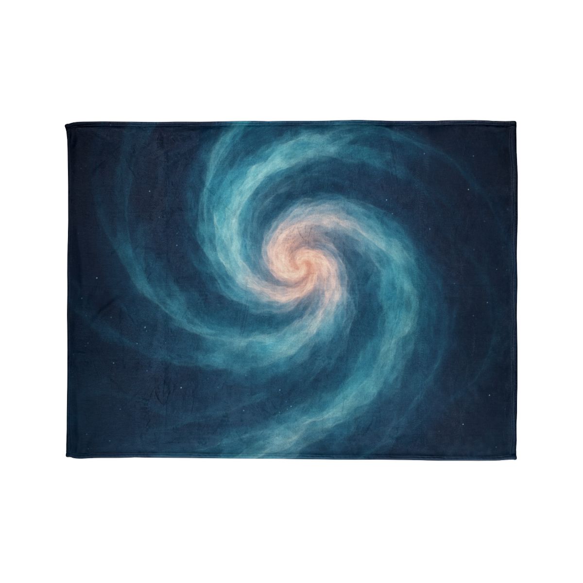 Nebula Silk Spiral soft fleece blankets