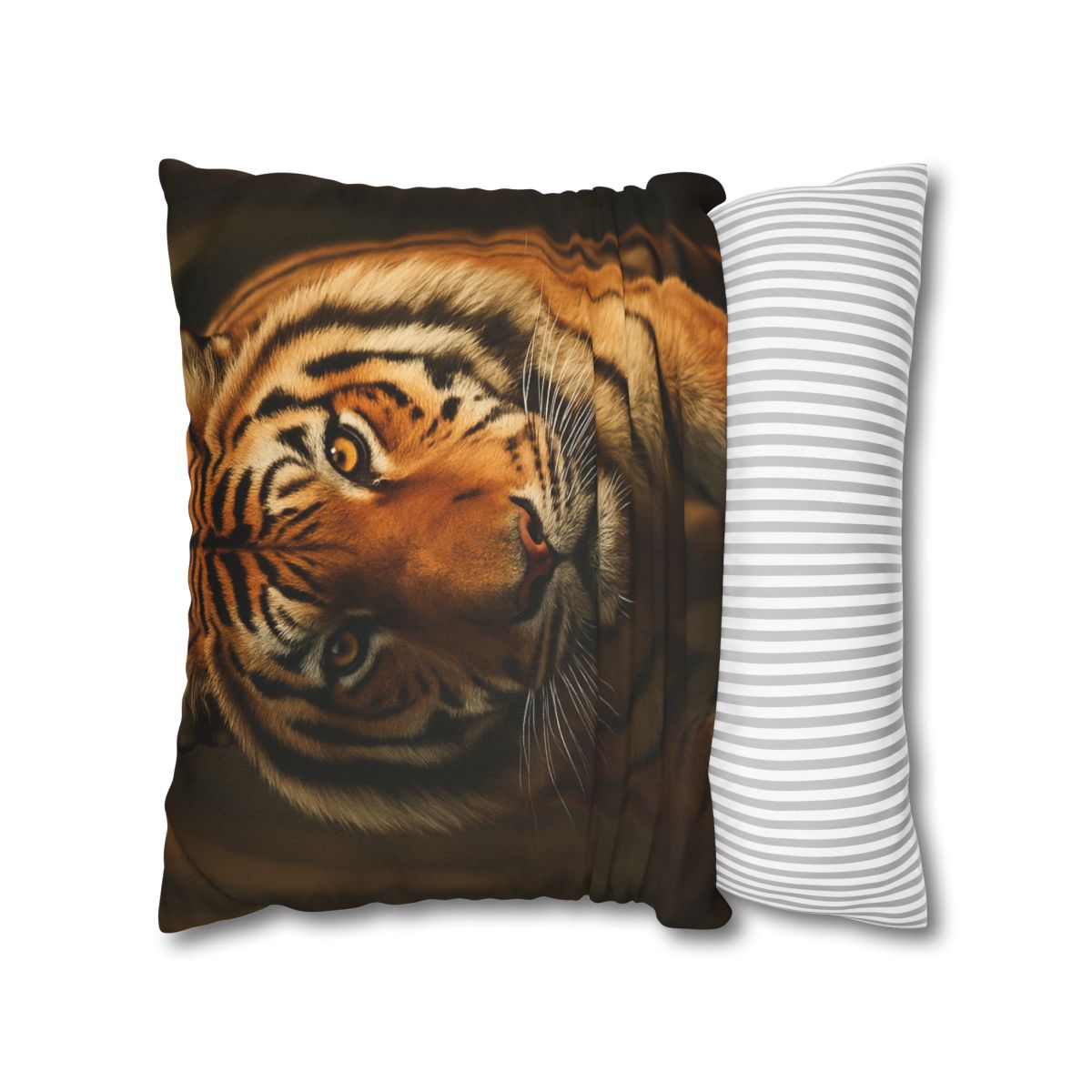 Amber Stalker Bengal Tiger designer print pillow cases