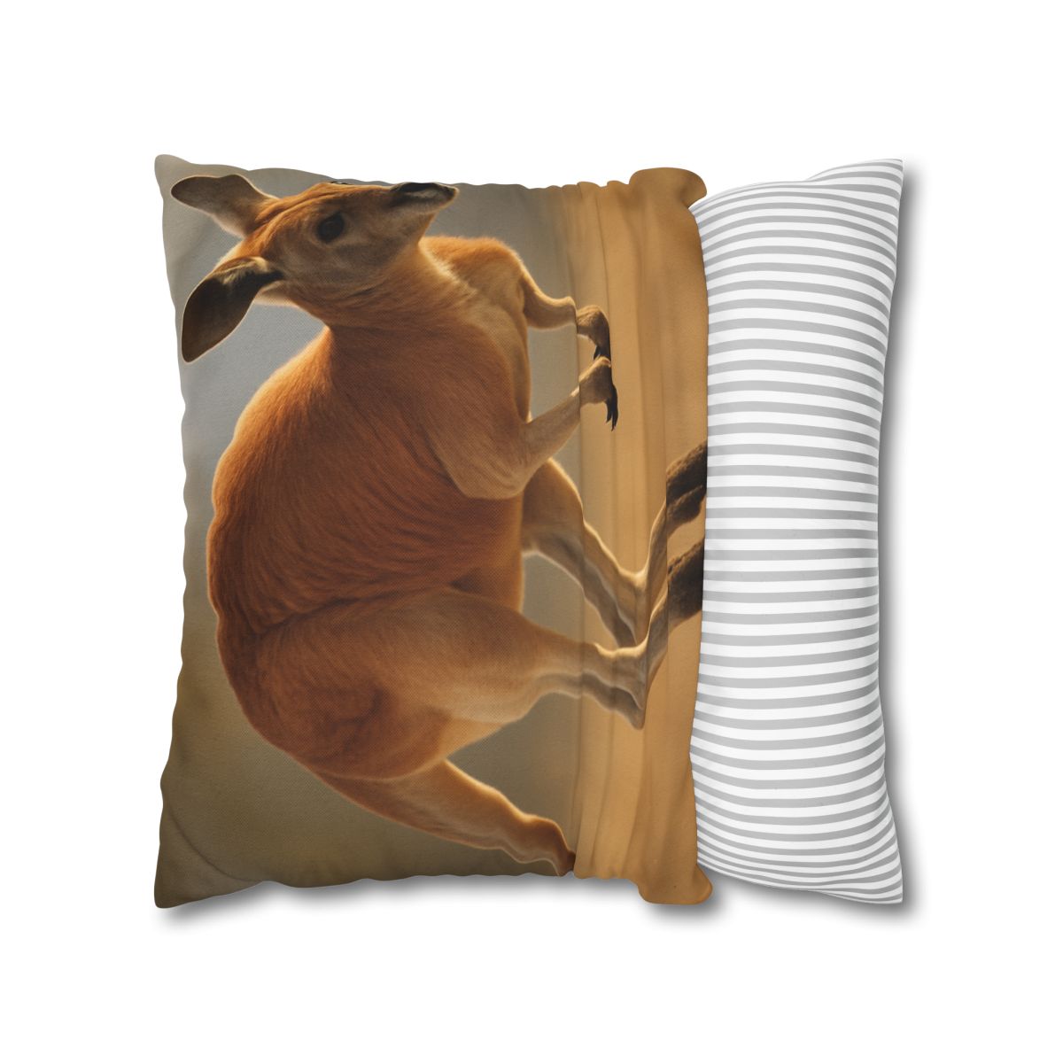 Ember Hop Red Kangaroo trendy patterned pillow cases