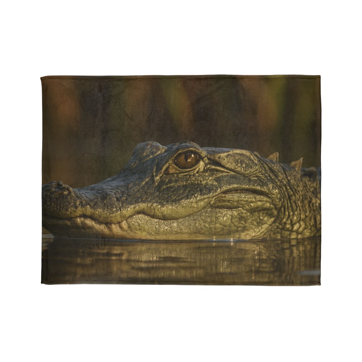 Nebula Stillness American Alligator warm winter blankets