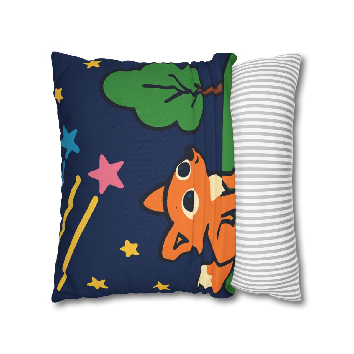 Cosmic Forest Fox And The Shooting Stars unique gift pillow cases