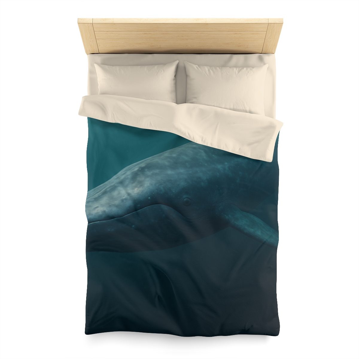 Ocean Song Blue Whale stylish duvet covers
