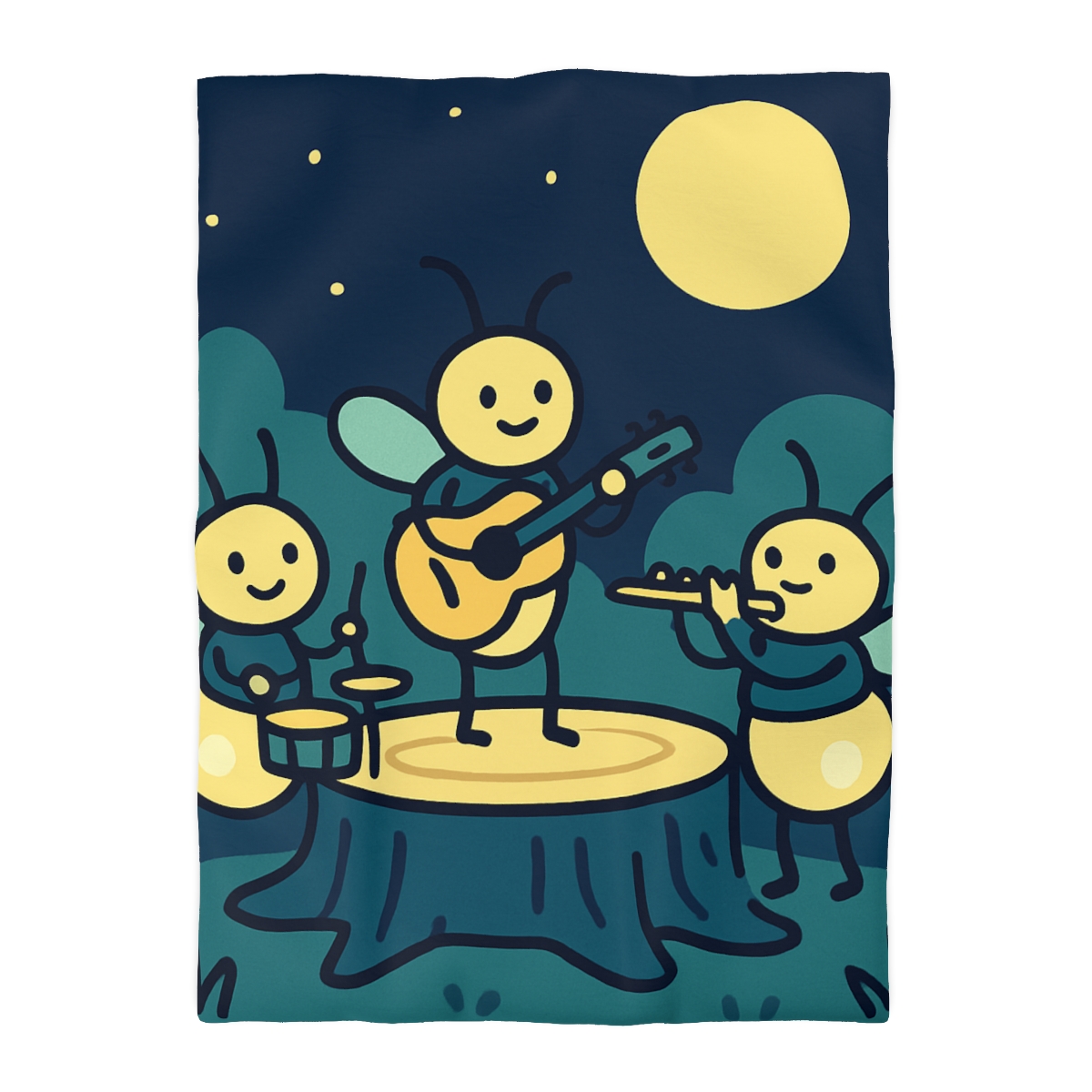 Moonlight Music Of The Firefly Band stylish duvet covers