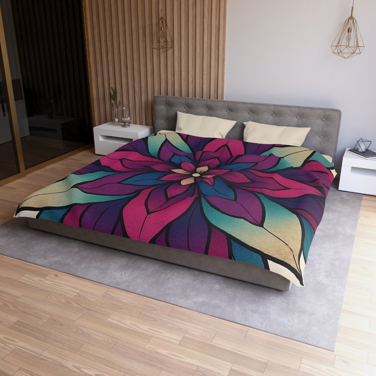 Petal Prism Overlap warm winter duvets