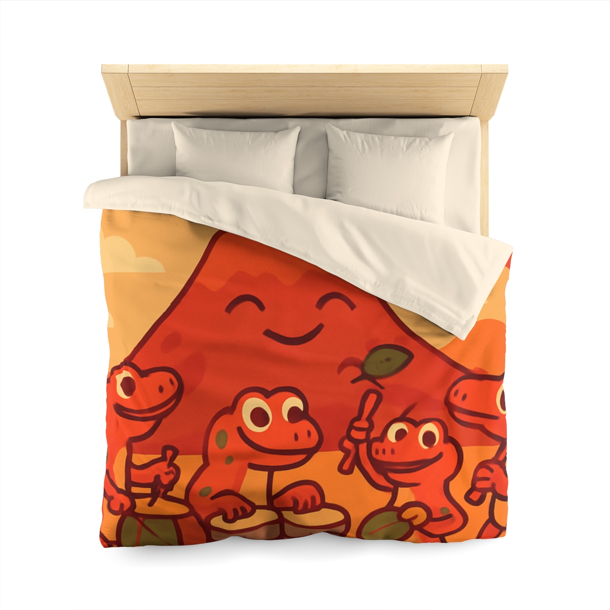 Volcano Drum Band Of The Rhythm Lizards designer printed duvets