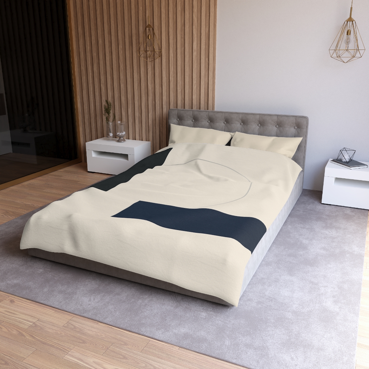 Offset Rectangle Orbit duvets for gifts