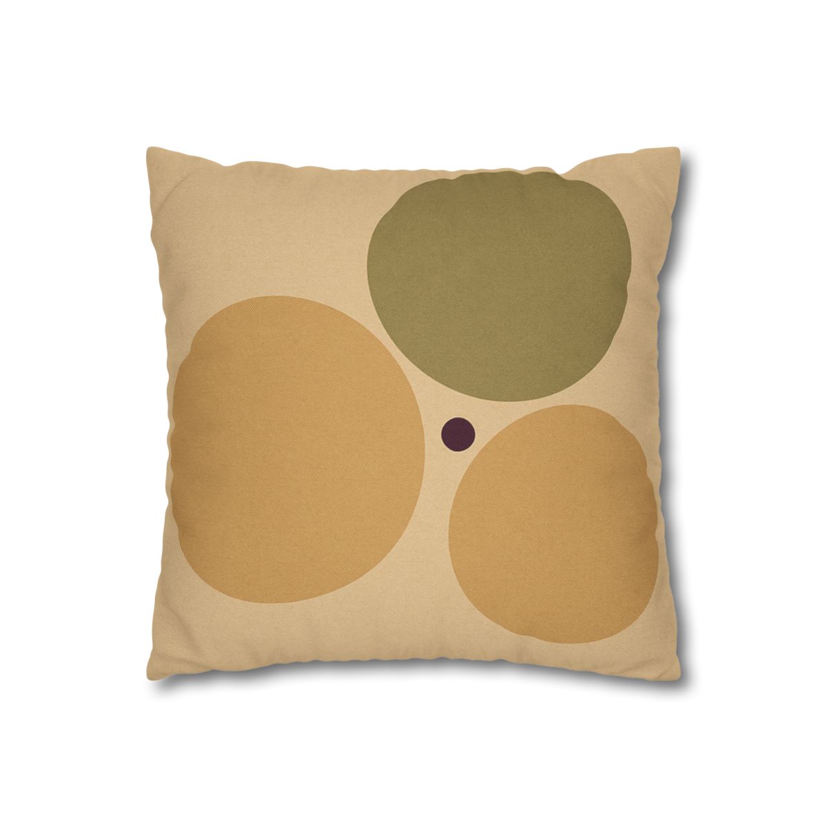 Clustered Three Circles With Quiet Gap trendy patterned pillow cases
