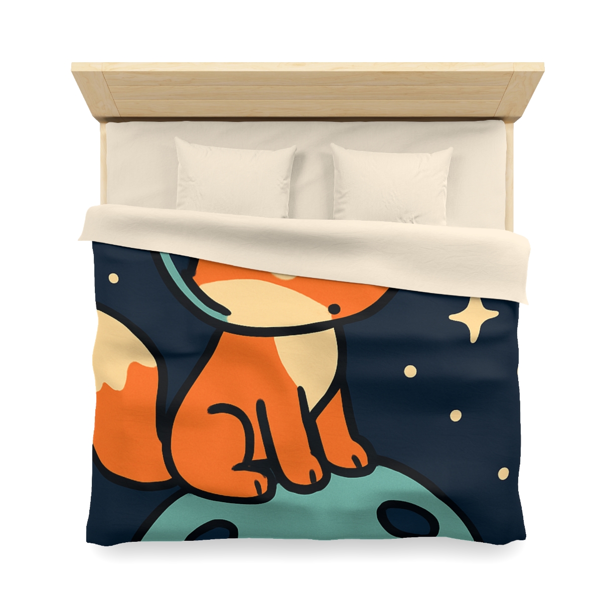 Starlight Explorer Fox soft comforter duvets