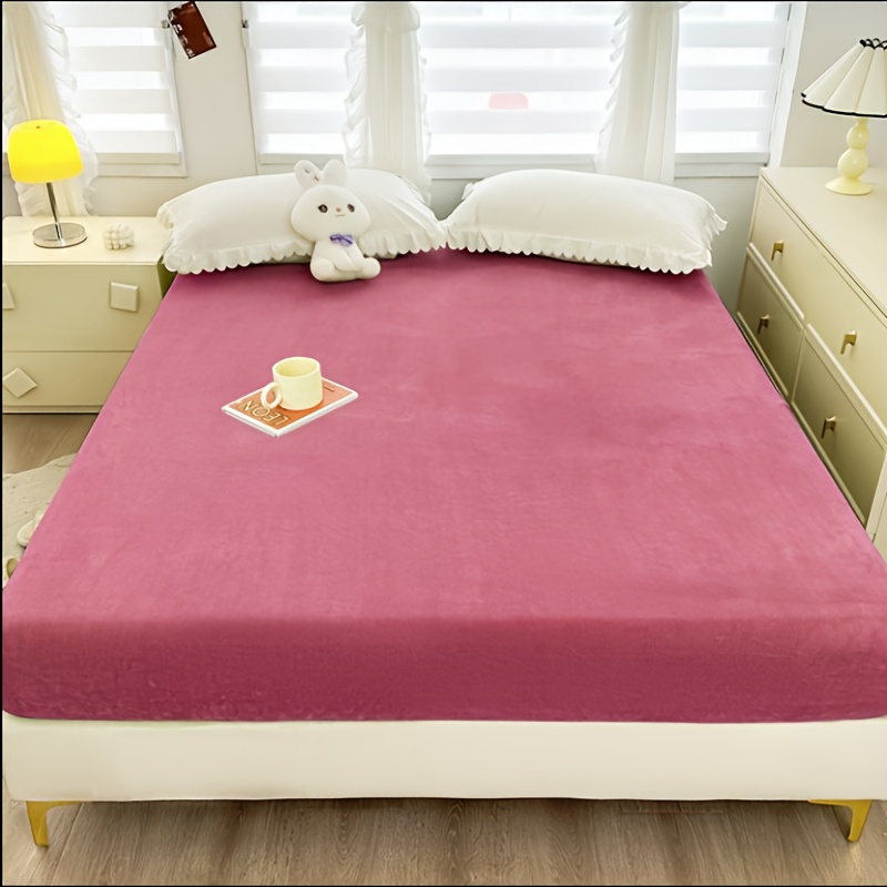 All Season Soft Fitted Bedsheet Mattress Cover