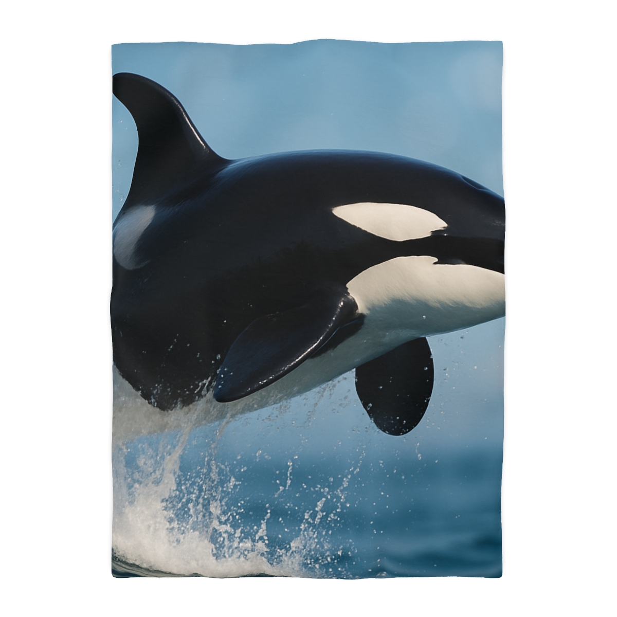 Tidal Monarch Orca custom duvets