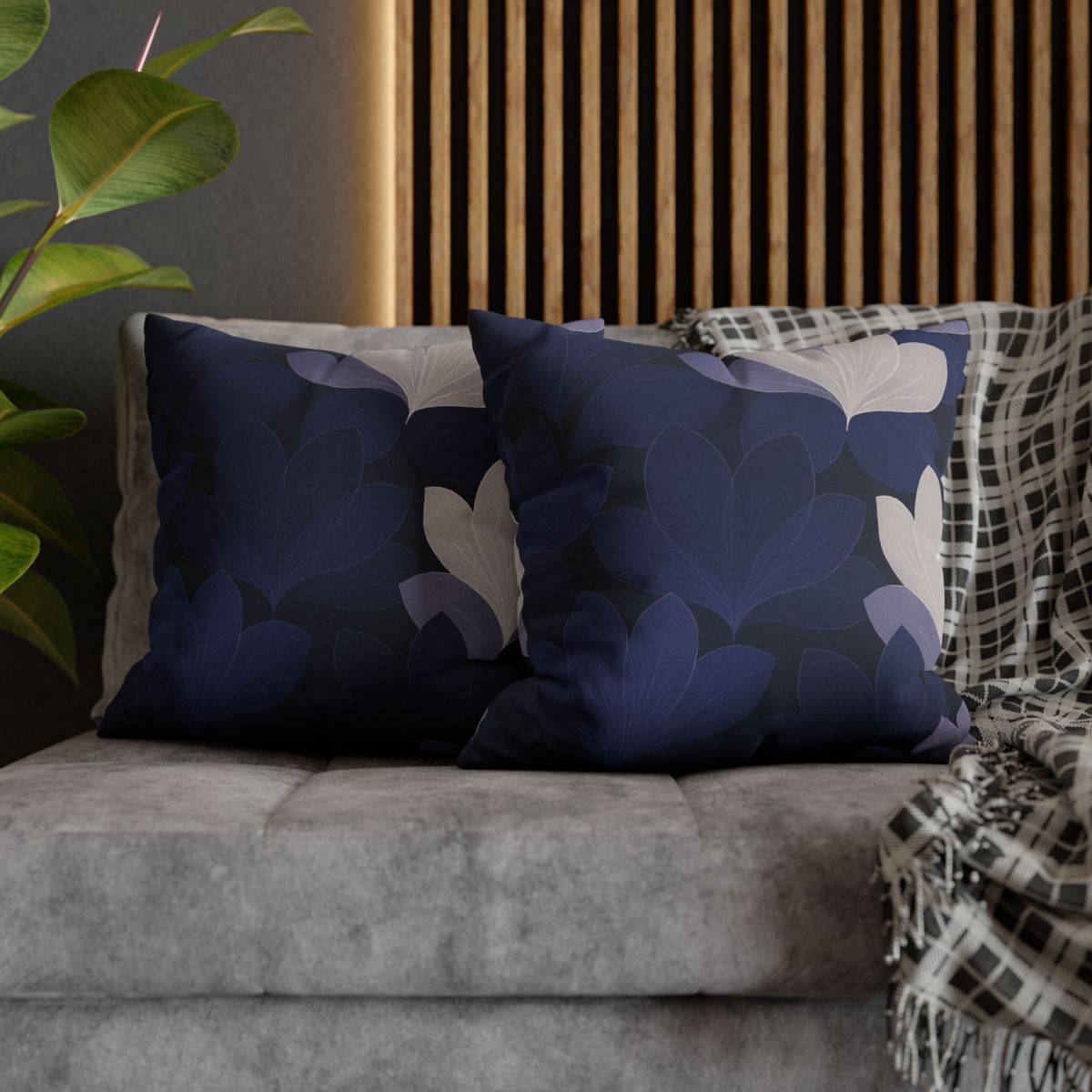 Petal Shadow Tessellation stylish decorative pillowcases