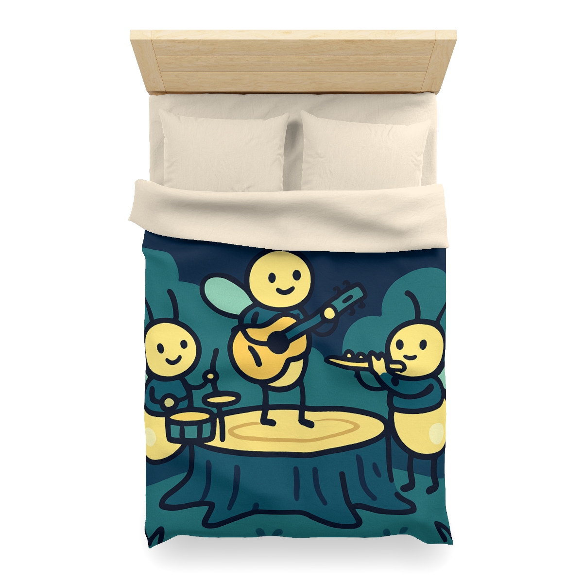 Moonlight Music Of The Firefly Band stylish duvet covers