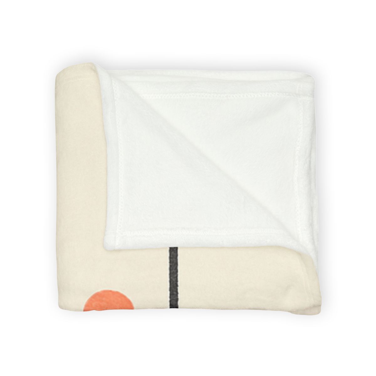 Offset Frame With Leaning Arc trendy patterned blankets