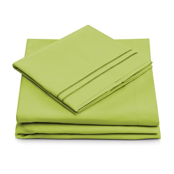 Comfy Bedsheets Brushed Microfiber 1800 Bedding - Wrinkle, Fade, Stain Resistant - 4 Piece