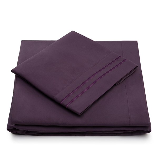 Comfy Bedsheets Brushed Microfiber 1800 Bedding - Wrinkle, Fade, Stain Resistant - 4 Piece