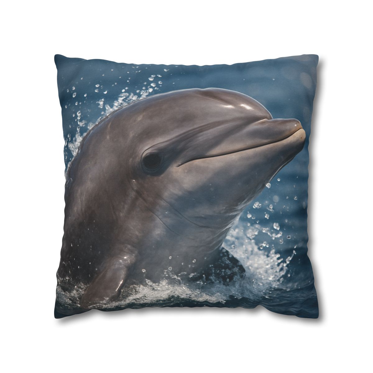 Mirrorflash Common Bottlenose Dolphin designer print pillow cases