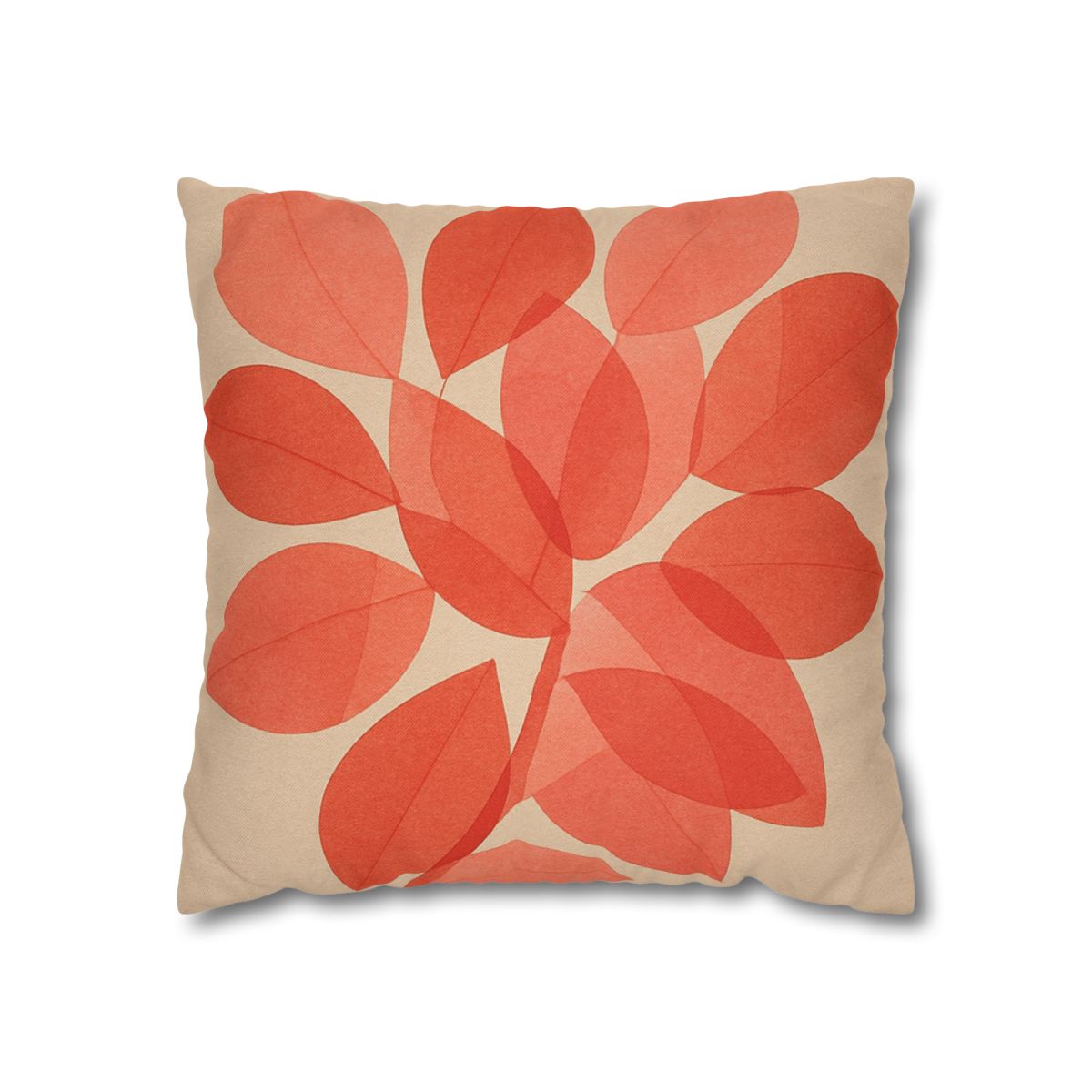 Petal Mosaic Overlay designer print pillow cases