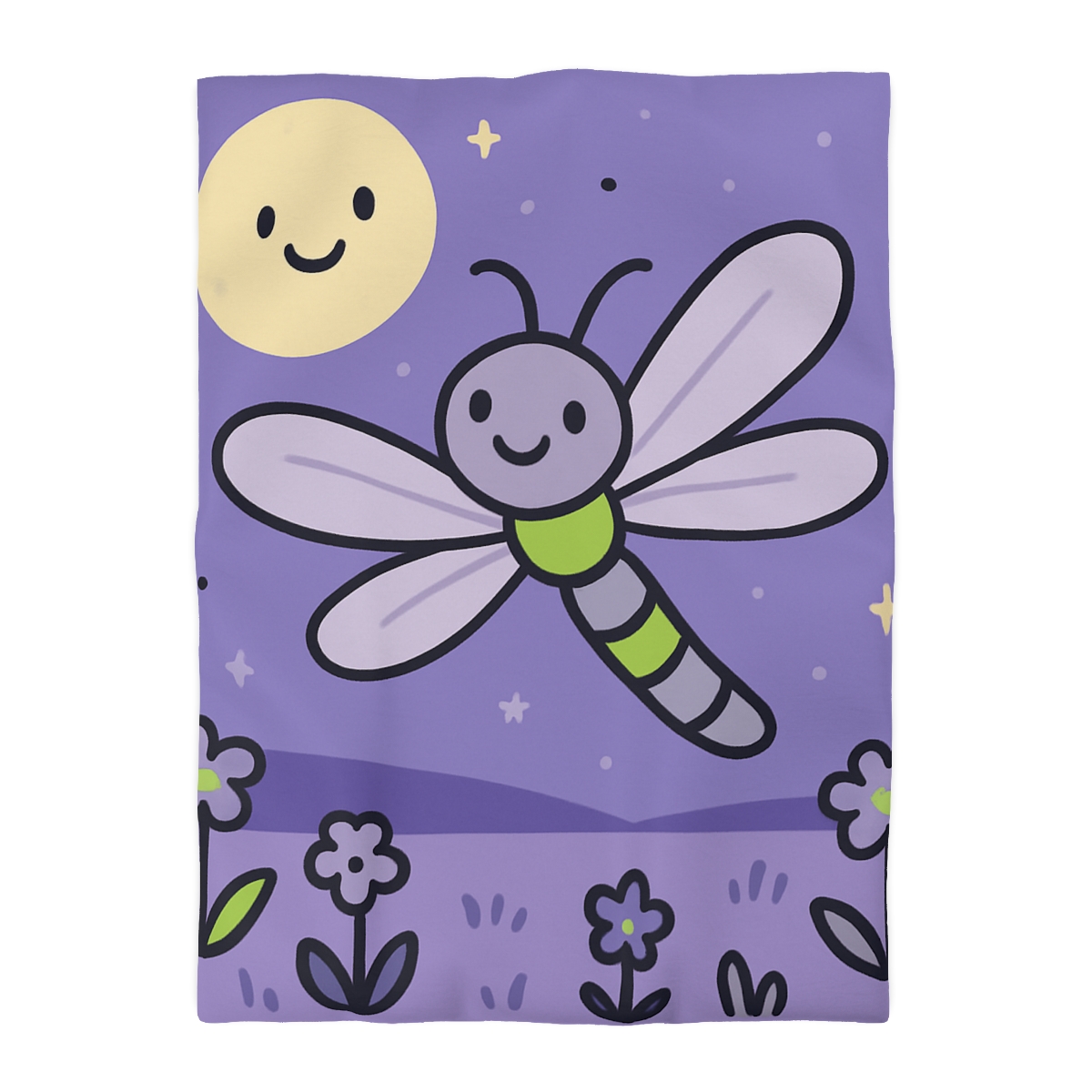 Moonlight Meadow Dragonfly custom duvets