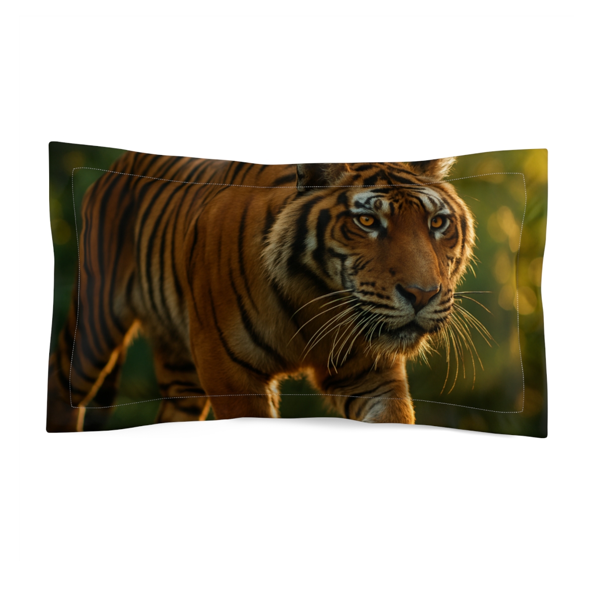 Bengal Tiger Forest Stalker soft plush pillows