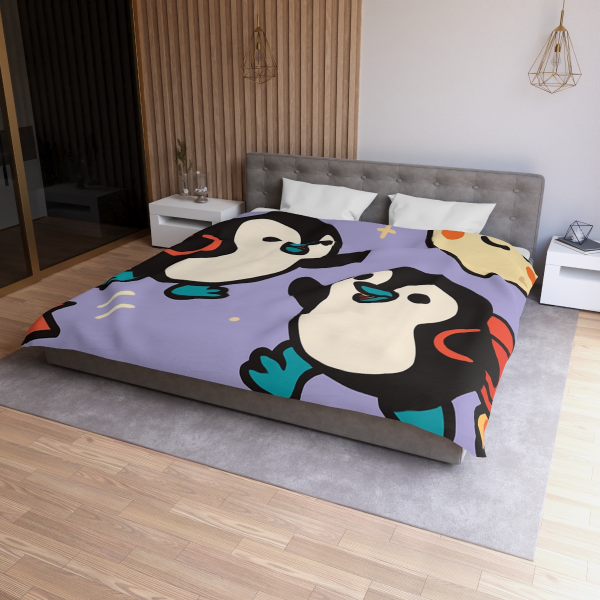 Rocket Penguin Explorers duvets for gifts