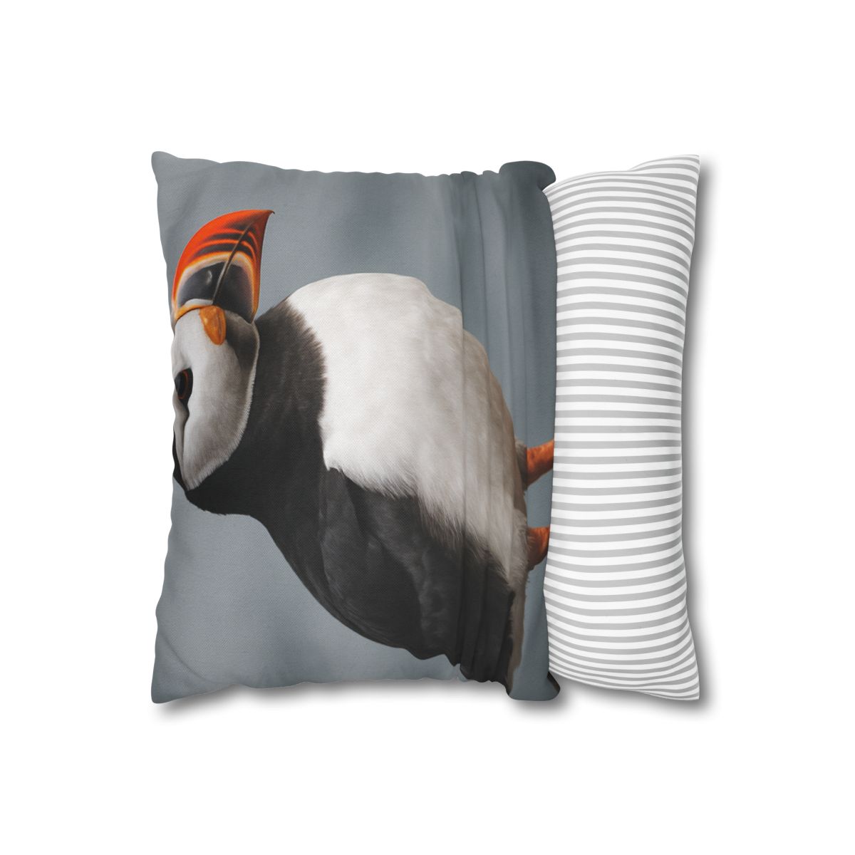 Glasswater Glide Atlantic Puffin stylish decorative pillowcases