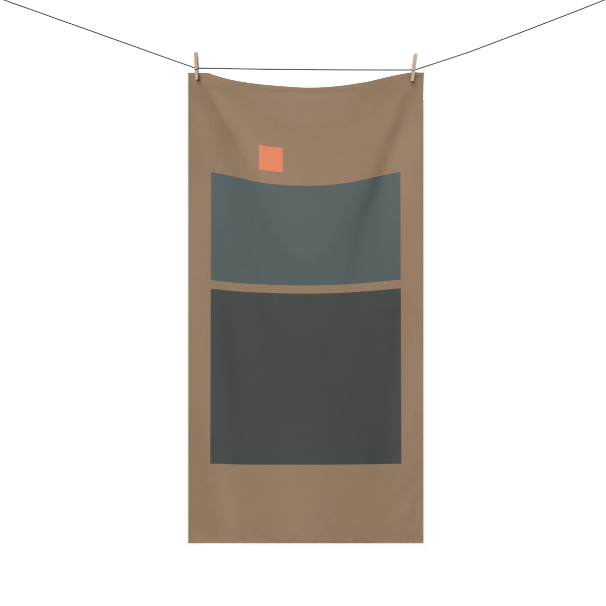 Stepped Rectangles With Quiet Aperture unique gift towels