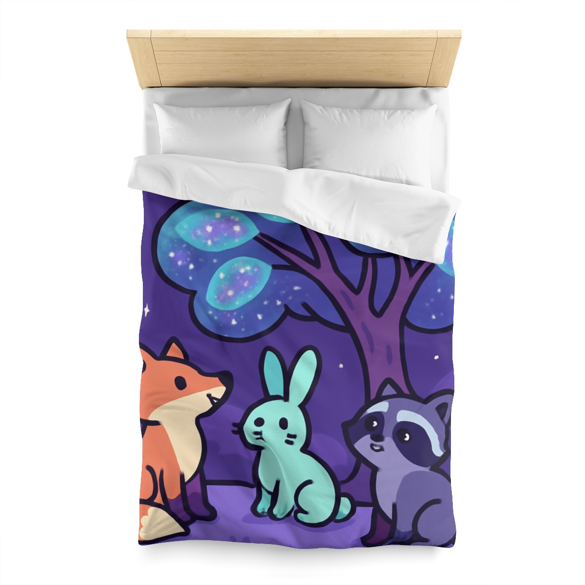 Nebula Forest Friends warm winter duvets