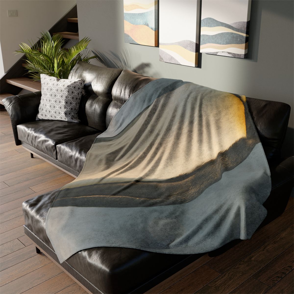 Velvet Eclipse Emperor Penguin custom blankets