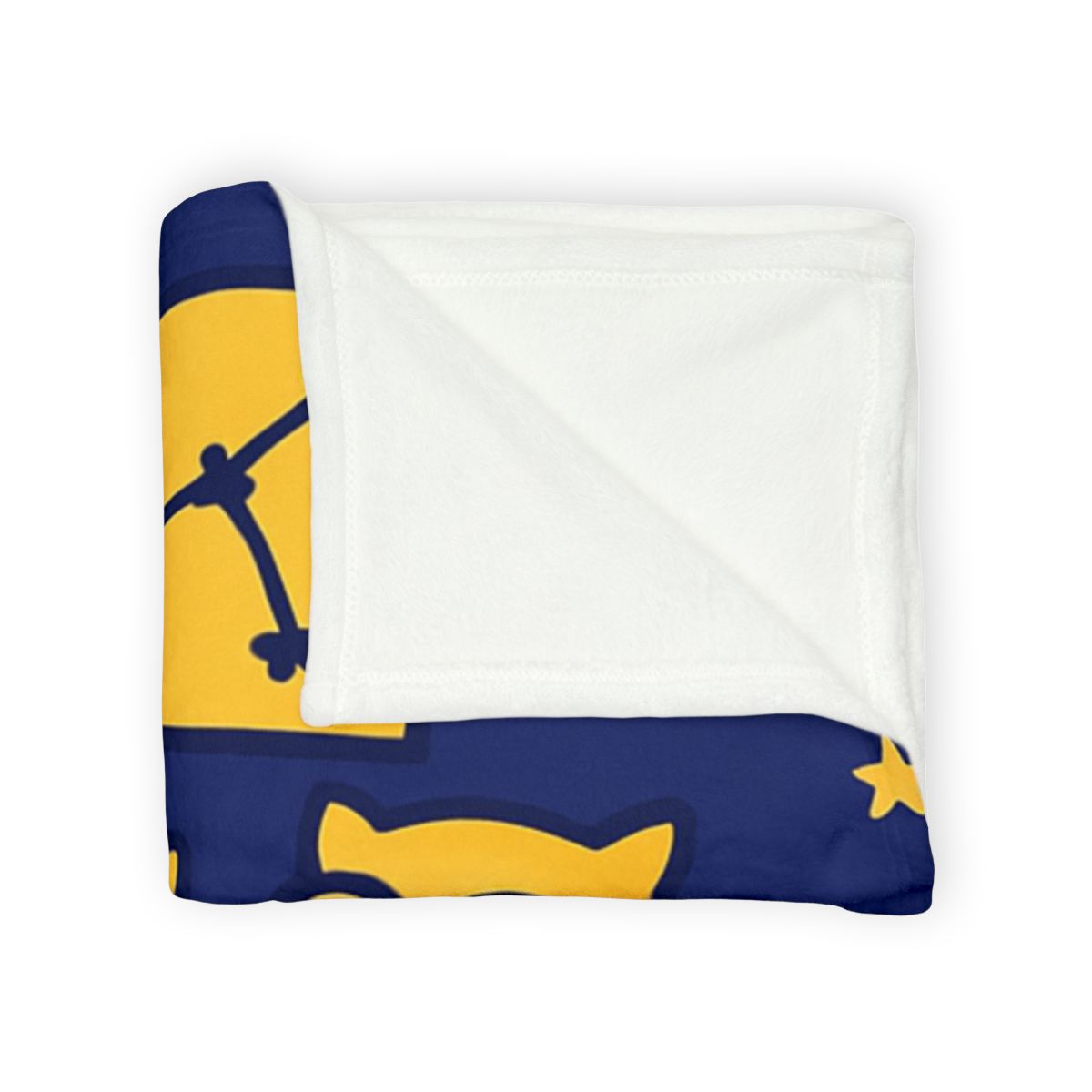 Starlight Library Run By Owls personalized cozy blankets