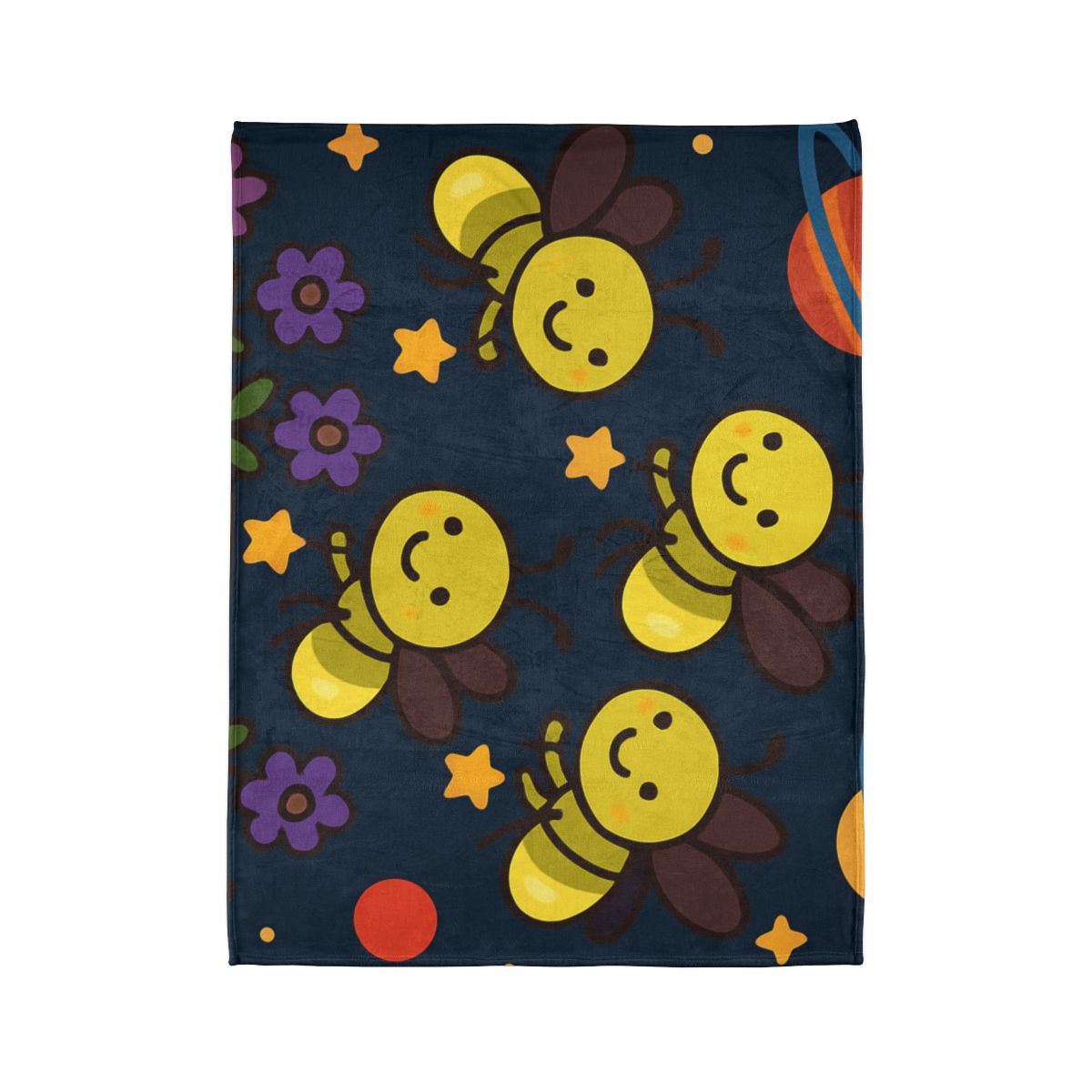 Galaxy Garden Of Singing Fireflies decorative home blankets