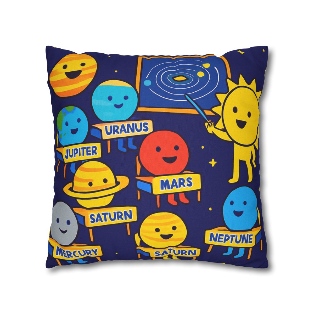 Planet School In The Sky custom pillow cases