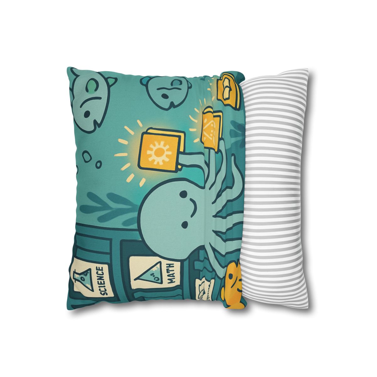 Underwater Library Of Light personalized pillow covers