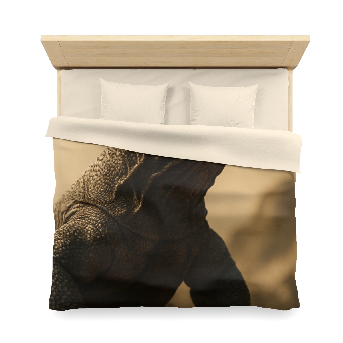 Ancient Sentinel Komodo Dragon unique patterned duvets