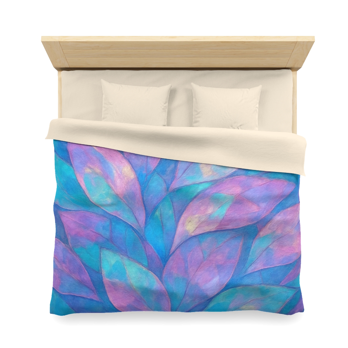 Petal Mosaic Aurora warm winter duvets