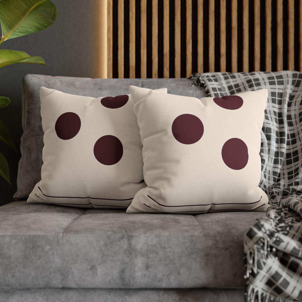 Three Point Triangle Rhythm unique gift pillow cases