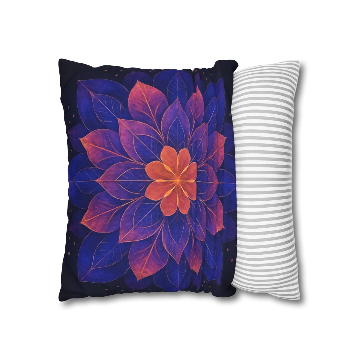 Petal Prism Mandala trendy patterned pillow cases