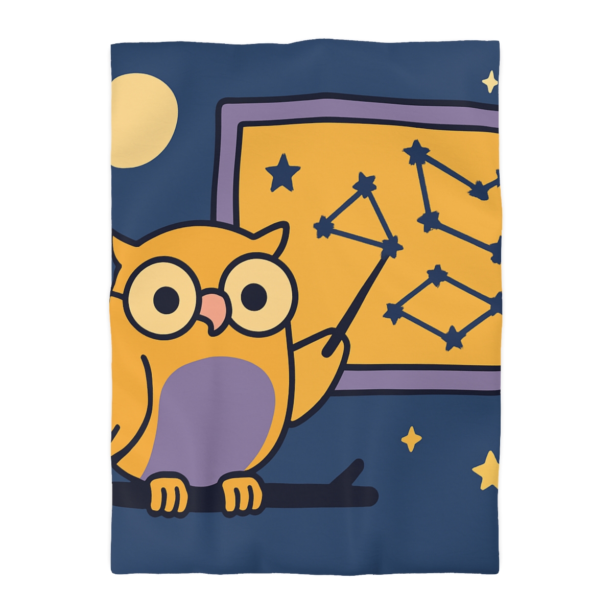 Moonlit Owl Classroom designer printed duvets