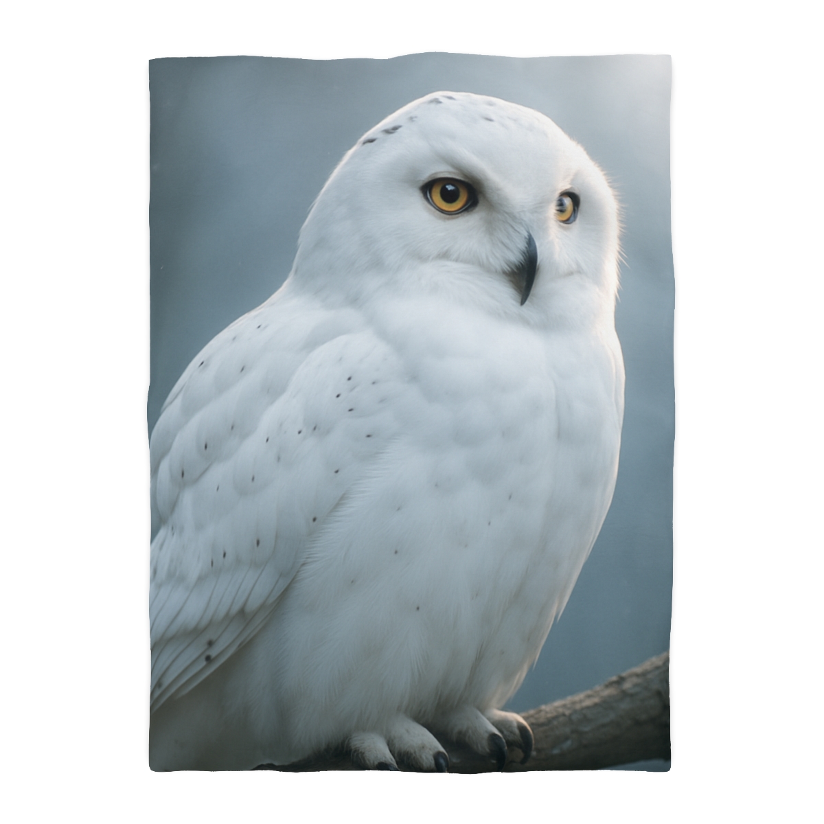 Twilight Watcher Snowy Owl stylish duvet covers