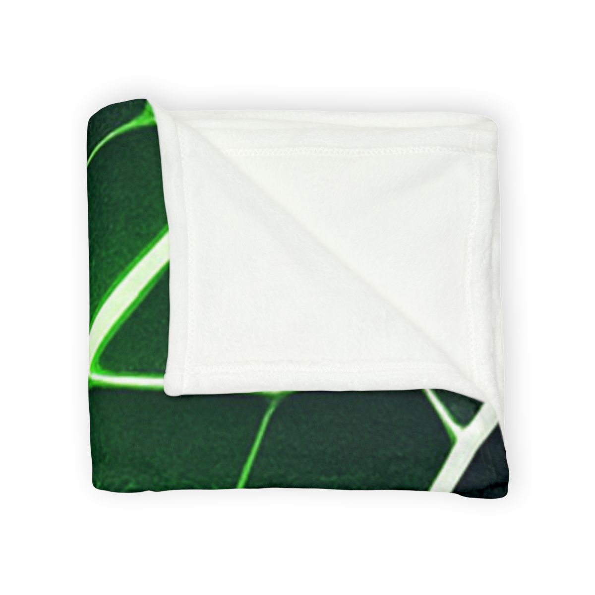 Fractaled Leaf Vein Web designer printed blankets