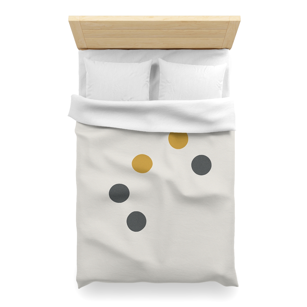 Asymmetric Dot Cluster custom duvets