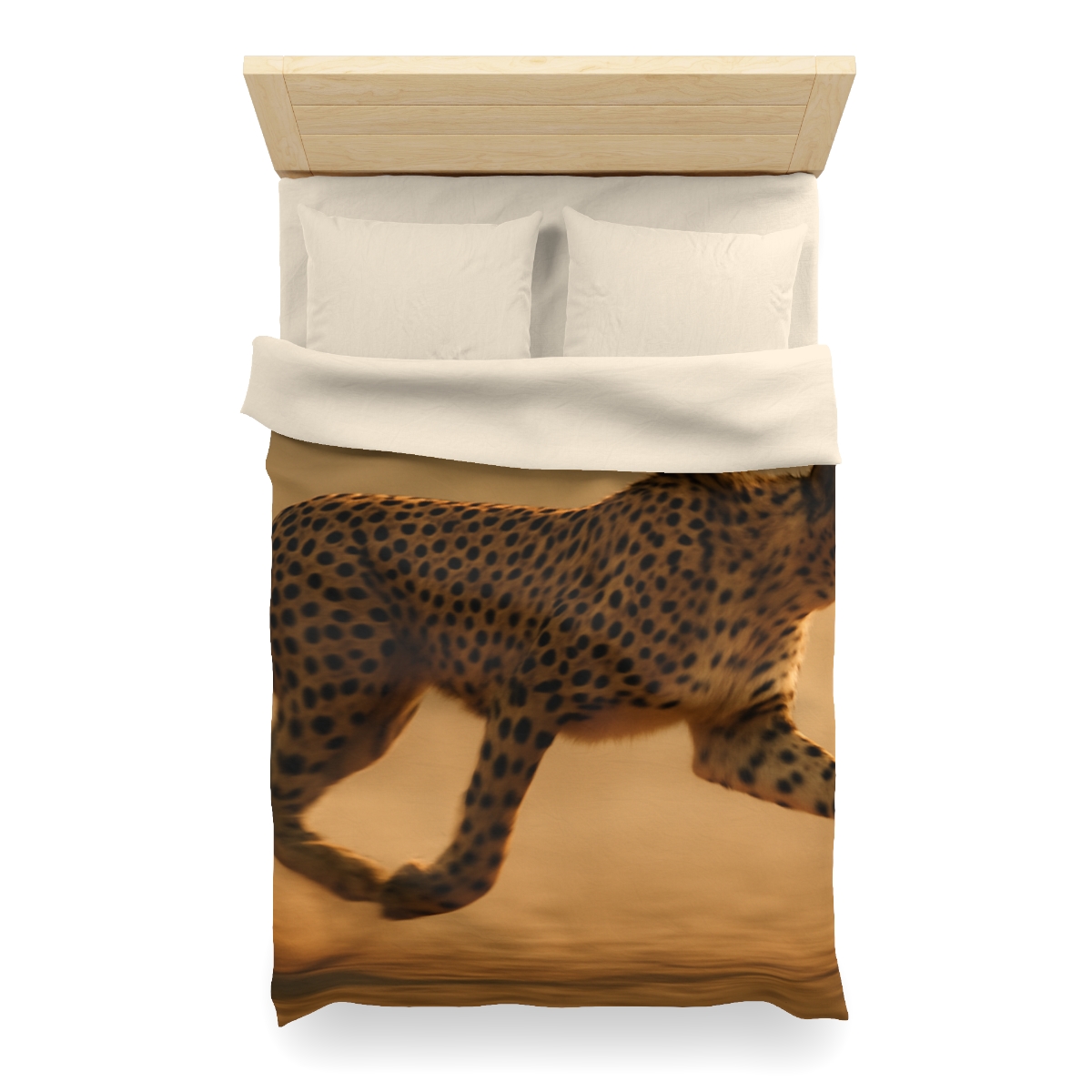 Horizon Sprint Cheetah soft comforter duvets