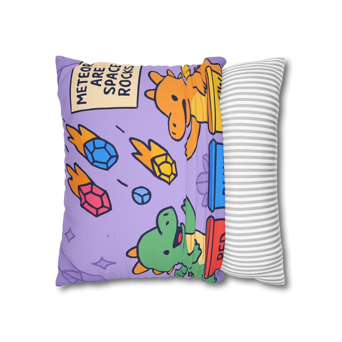 Crystal Cave Dragons Sorting Gem Meteors trendy patterned pillow cases