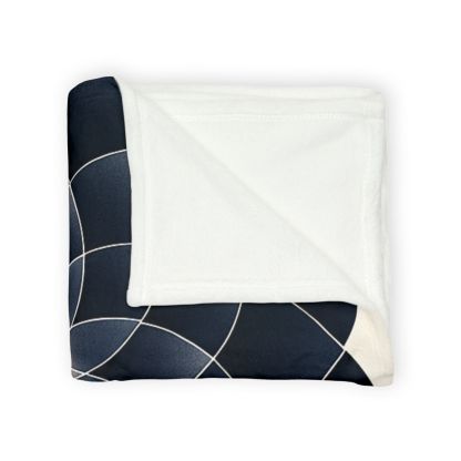 Petal Eclipse Rosette stylish throw blankets