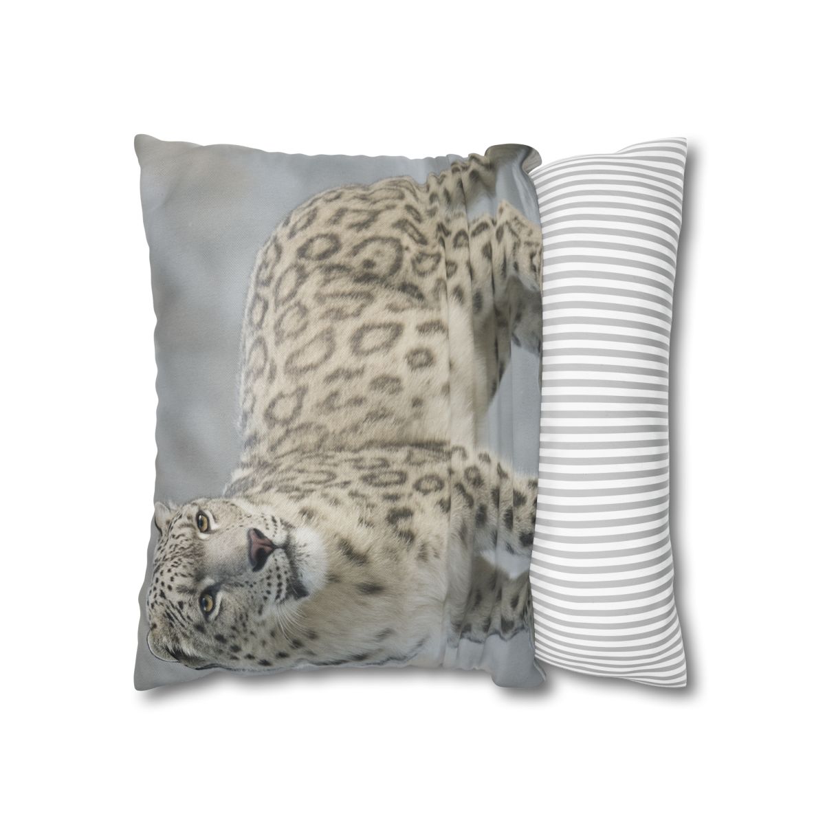 Snow Drift Hunter Snow Leopard unique gift pillow cases