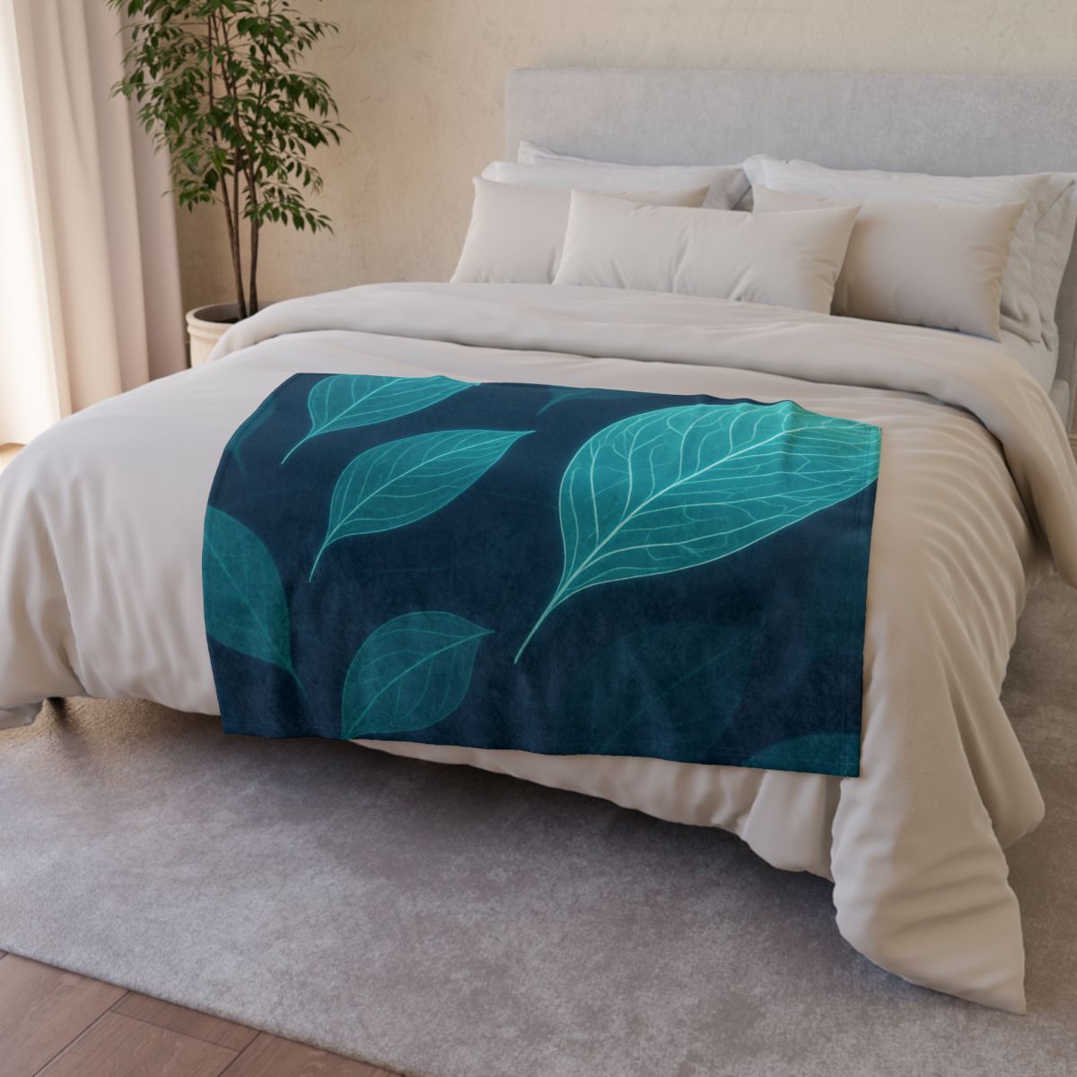 Orbiting Leaf Vein Circuit warm winter blankets